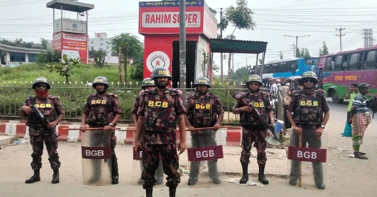 ঈদযাত্রা নির্বিঘ্ন করতে ঢাকা ও আশপাশের জেলায় বিজিবি মোতায়েন