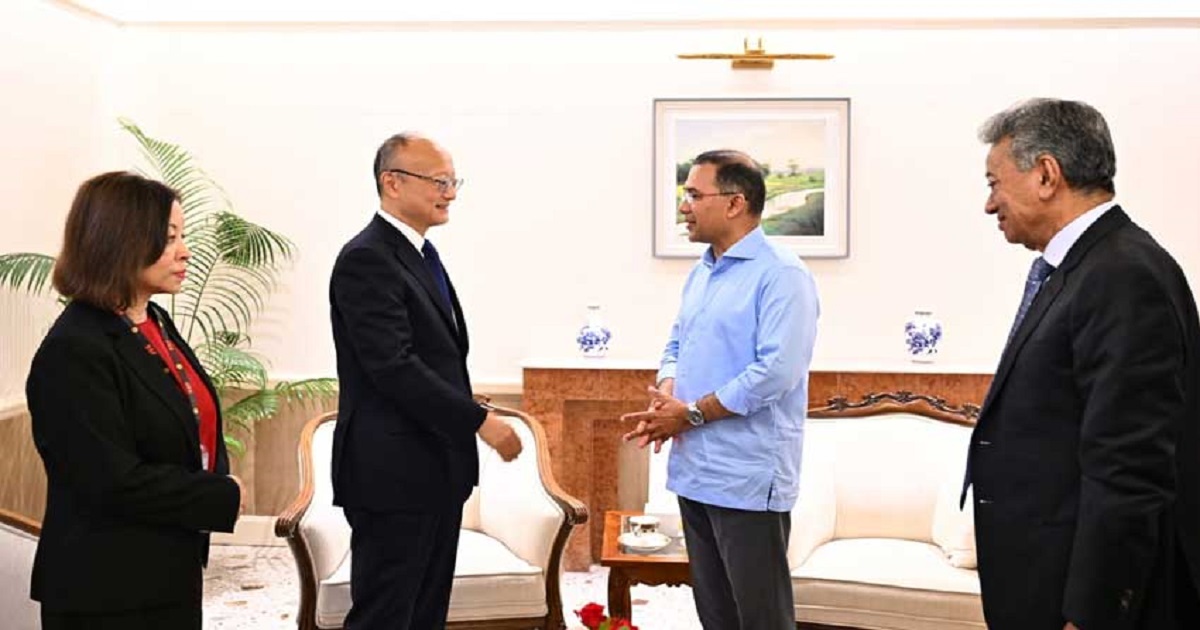 প্রধানমন্ত্রীর সঙ্গে এডিবি প্রেসিডেন্ট মাসাতো কান্দার সৌজন্য সাক্ষাৎ