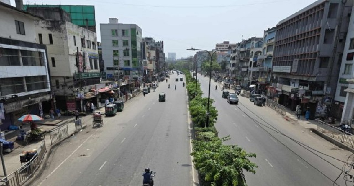 টানা ছুটিতে ফাঁকা রাজধানী, উধাও যানজটের দাপট