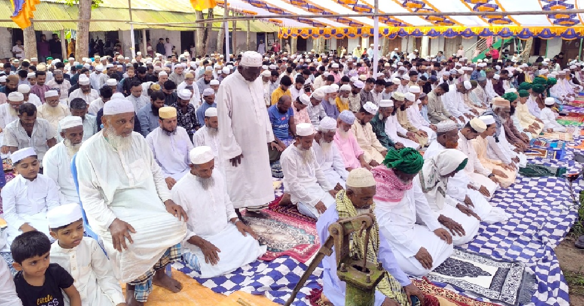 ঈদুল আজহা উদযাপন করল চাঁদপুরের কয়েকটি গ্রাম