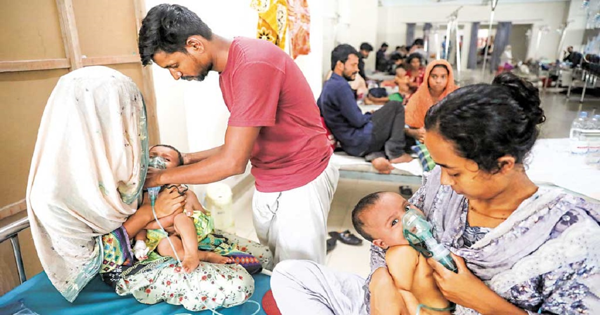 হামের উপসর্গে ৫ শিশুর মৃত্যু, আক্রান্ত ১ হাজার ১১৮