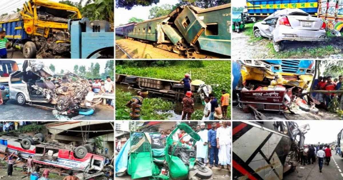 ঈদযাত্রায় রক্তাক্ত সড়ক : ছয় দিনে নিহত ৩৭, আহত ৯০-এর বেশি
