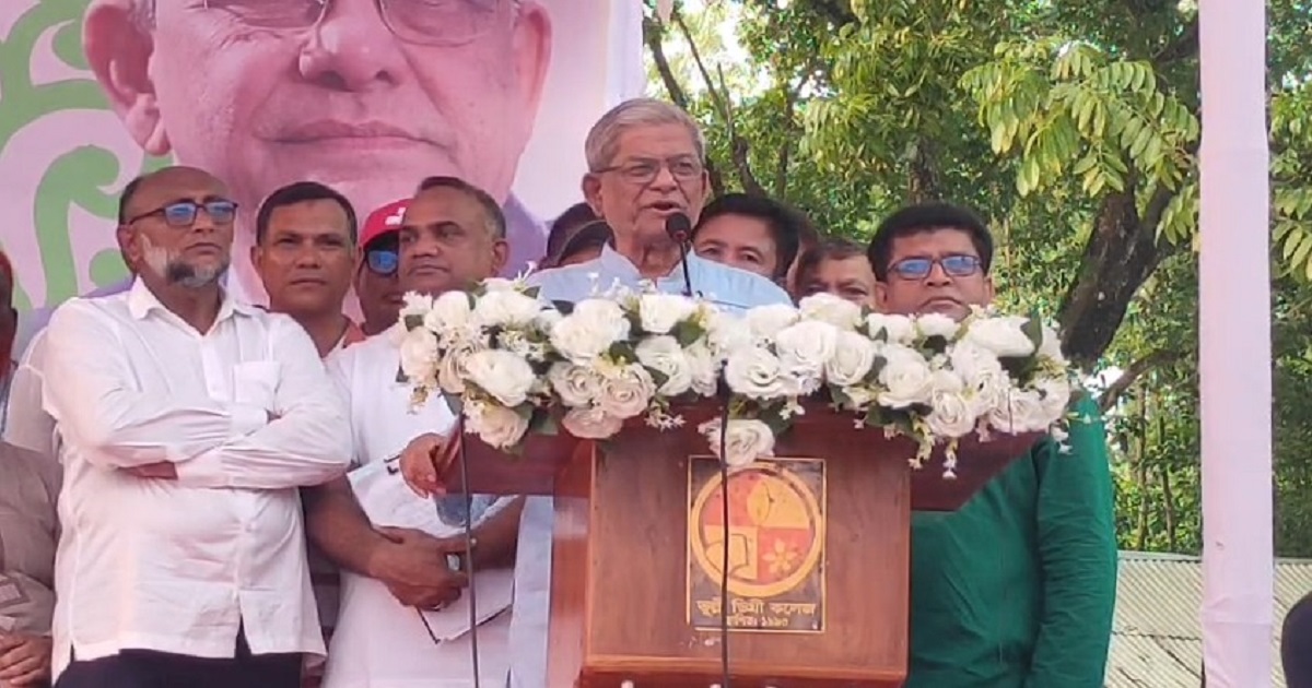 ধমক ও পিটিয়ে ক্ষমতায় টিকে থাকা যায় না: মির্জা ফখরুল