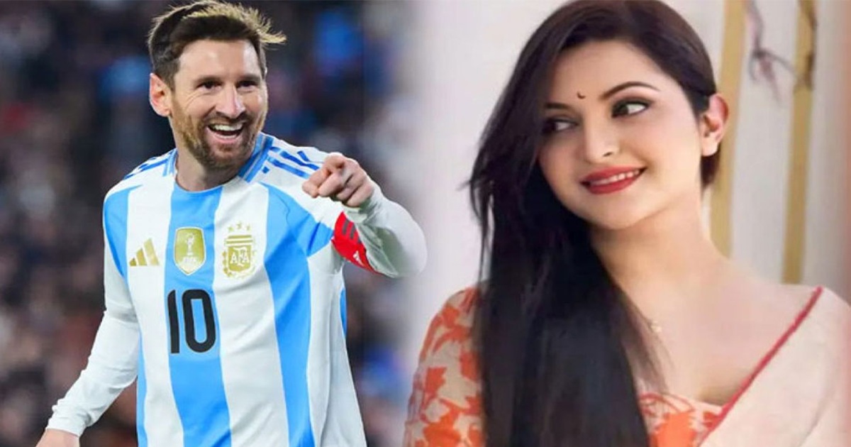আর্জেন্টিনাকে ‘উড়ন্ত চুমু’ পরীমনির