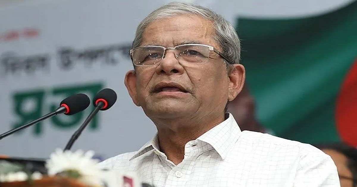 বিএনপি সরকারে এলে গণমাধ্যম স্বাধীনভাবে কাজ করে : মির্জা ফখরুল