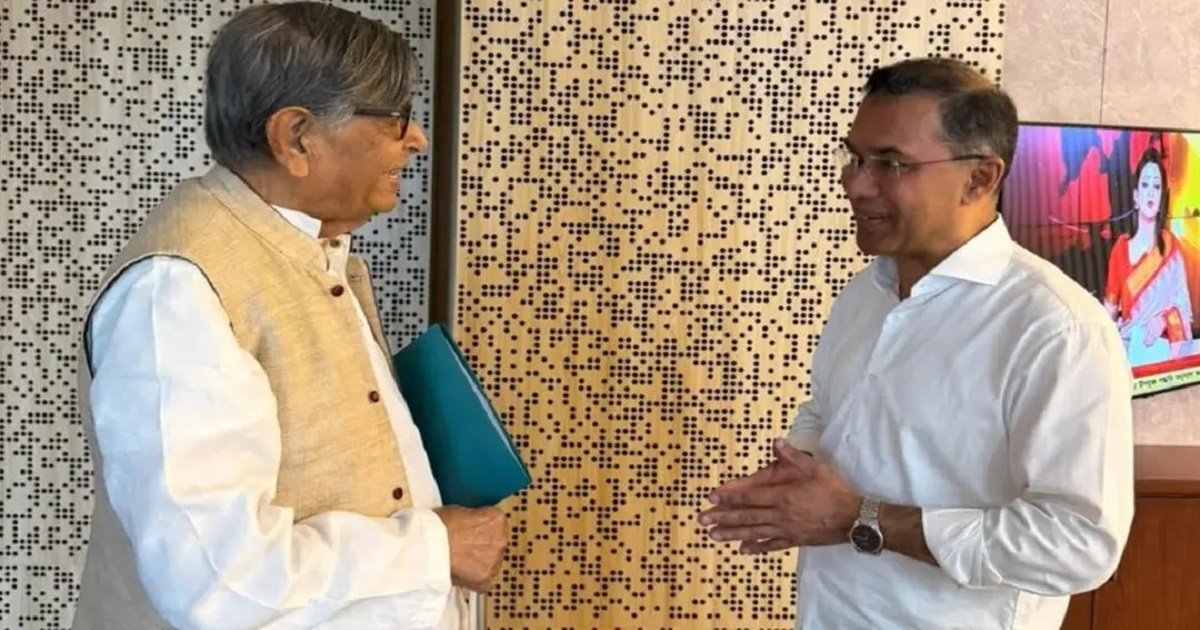 আবদুল্লাহ আবু সায়ীদ দেখা করলেন প্রধানমন্ত্রীর সঙ্গে